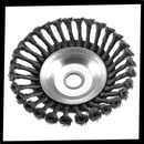 Brosse de désherbage Ineticiam pour débroussailleuse, accessoire électrique d'extérieur, 150 mm, nettoie végétation indésirable.