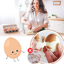 Descascador de ovos instantâneo da Fenam, utensílio de cozinha para remover casca de ovos de forma rápida e prática.