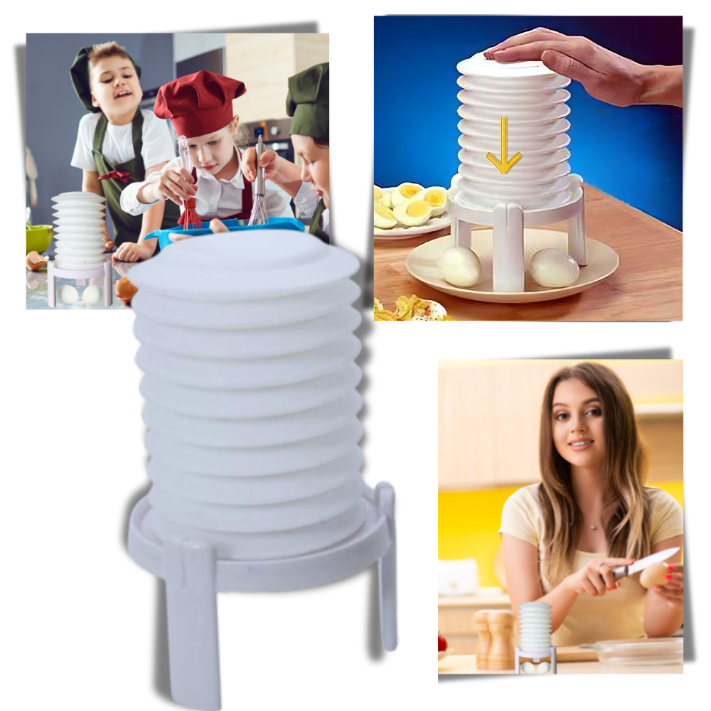 Descascador de casca de ovo instantâneo Fenam, utensílio de cozinha para remover cascas de ovos com praticidade.