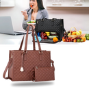 Sac fourre-tout térmico da Fzflzdh, bolsa portátil isolada para manter alimentos e bebidas em temperatura.