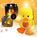 Boneco de borboleta interativo da Huile com luzes piscantes, ideal para entretenimento infantil em brinquedos e jogos