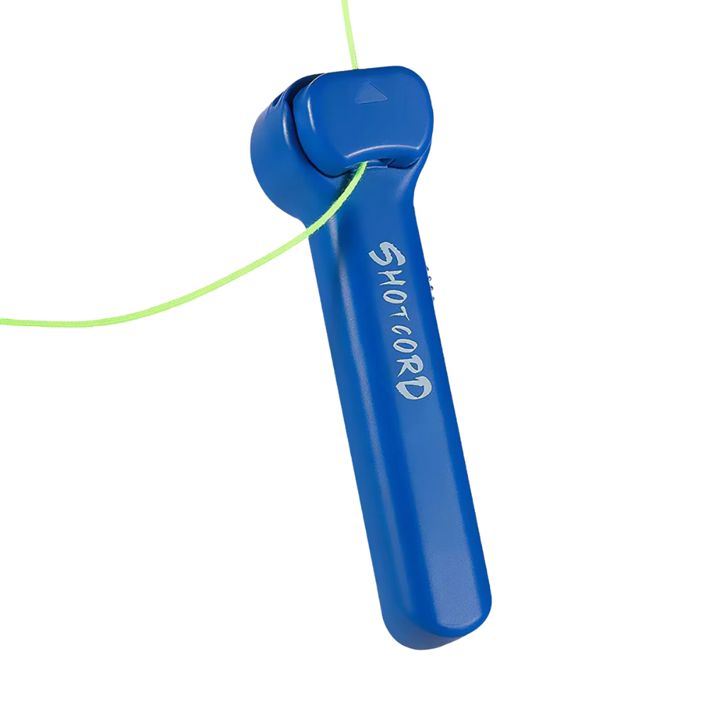Brinquedo de atividade lasso interativo com laço luminoso azul da Ozerty França, diversão para crianças.