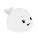 Brinquedo de banho interativo em forma de baleia branca com luzes, brinquedo para o banho da marca Xelparuc.