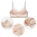 Soutien-gorge invisível de renda da Huasi, ideal para um visual sem costura e elegante, com acabamento delicado em renda.