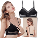 Soutien-gorge invisível de renda da Huasi, ideal para um visual uniforme e sem costuras, feito de renda delicada.
