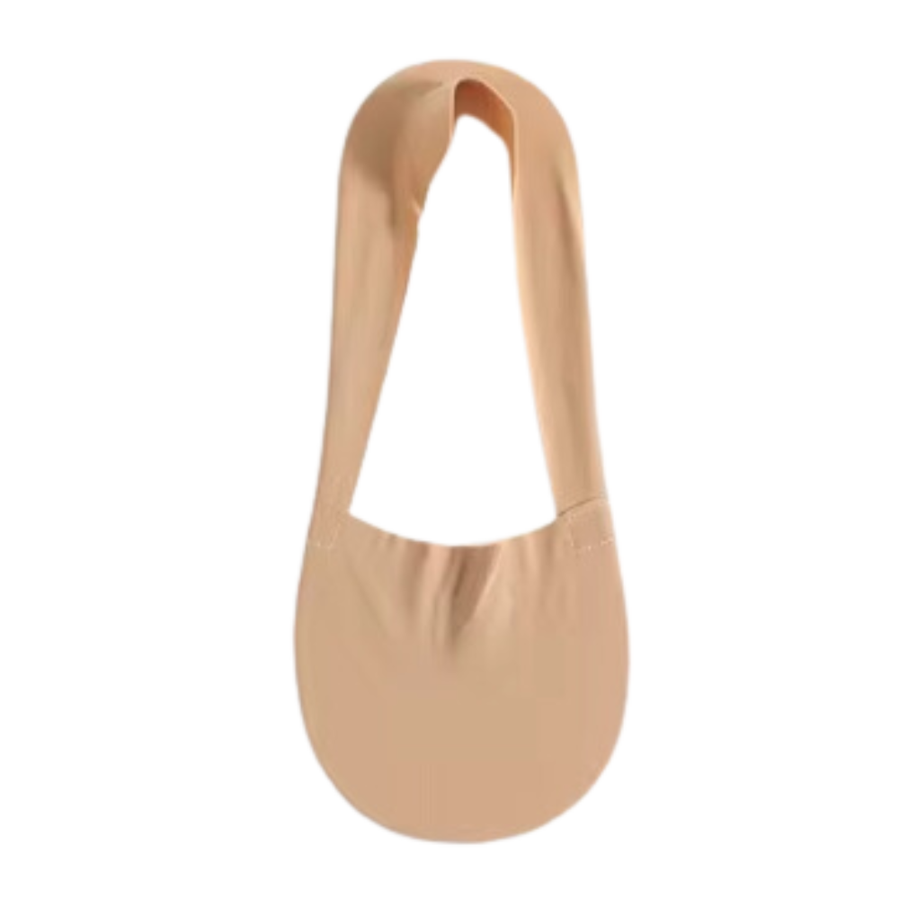 Meias invisíveis antiderrapantes bege da marca Nsendm, confortável e discreta para uso diário.