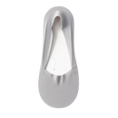 Meias invisíveis antiderrapantes cinzas da marca Nsendm, tecido confortável, ideal para uso discreto e seguro nos pés.