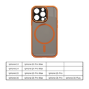 Capa magnética antichoque para iPhone da Pcmart, proteção resistente com acabamento elegante e ajuste perfeito ao dispositivo.