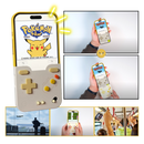 Capinha de iPhone Chu9 com design Gameboy retrô, estilo clássico de videogame, que vira para modo retrô em segundos.