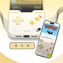 Capa de iPhone Gameboy da Chu9 com design retrô de jogos, proteção para o telefone, sem carregamento ou emparelhamento.