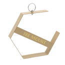 Suporte de ferro para espiral anti-mosquito da Toumeny, acessório para perfumes de ambiente, na cor cáqui, com design resistente.