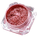Sombra de olhos Jcat Beauty com reflexos galácticos, efeito cintilante e acabamento vibrante para maquiagem criativa.