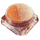 Sombra para olhos Jcat Beauty com efeito galáctico, acabamento brilhante e refletido, ideal para maquiagem criativa e elegante.