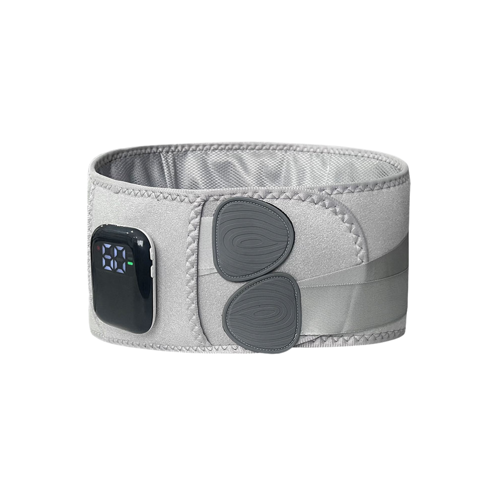 Faixa massage e aquecimento preta da Jiayan com corset para aliviar ciática, voltada para relaxamento e bem-estar.
