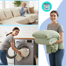 Housse antidérapante Jienlioq pour canapé en peluche douce, gris, 30x50 cm, protège et maintient la housse en place.