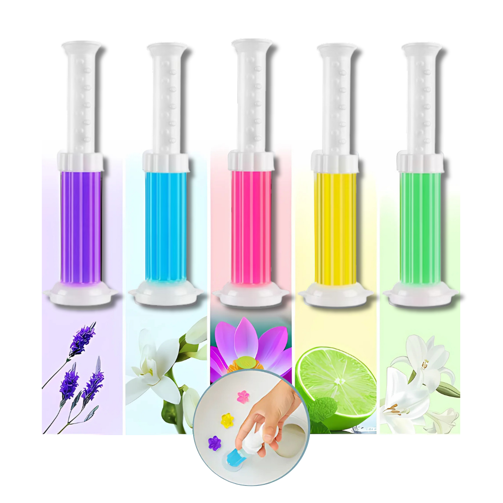 Gel de proteção ativa para banheiro, fragrância de lavanda, produto de parfum d'intérieur da marca JikoIiving.
