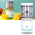 Extractor de suco sem fio Maboto, eletrodoméstico de cozinha portátil com tubo de extração e recipiente para suco.