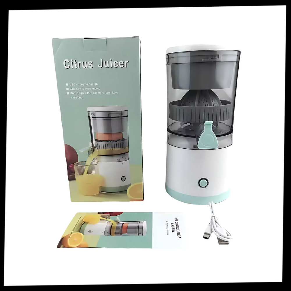 Embale do extracteur de jus sem fio Maboto, eletrodoméstico de cozinha para fazer sucos frescos.