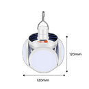 Lanterna LED recarregável da Jupaopon para camping e trilhas, iluminação portátil e resistente para atividades ao ar livre