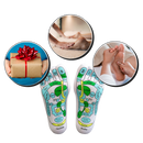 Chaussettes de réflexologie Jygee para massagem e relaxamento, com detalhes que estimulam pontos de pressão nos pés.
