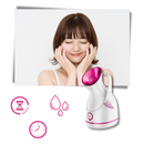 Humidificador portátil Kaito com efeito sauna para rosto, produto de cuidados cosméticos para hidratação facial.