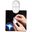 Luz LED sem fio com sensor para carro, peça de reposição automotiva da marca Kdqueery, em acabamento branco.