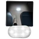 Lâmpada LED sem fio com sensor para carro, peça de reposição automotiva da marca Kdqueery, em acabamento branco.