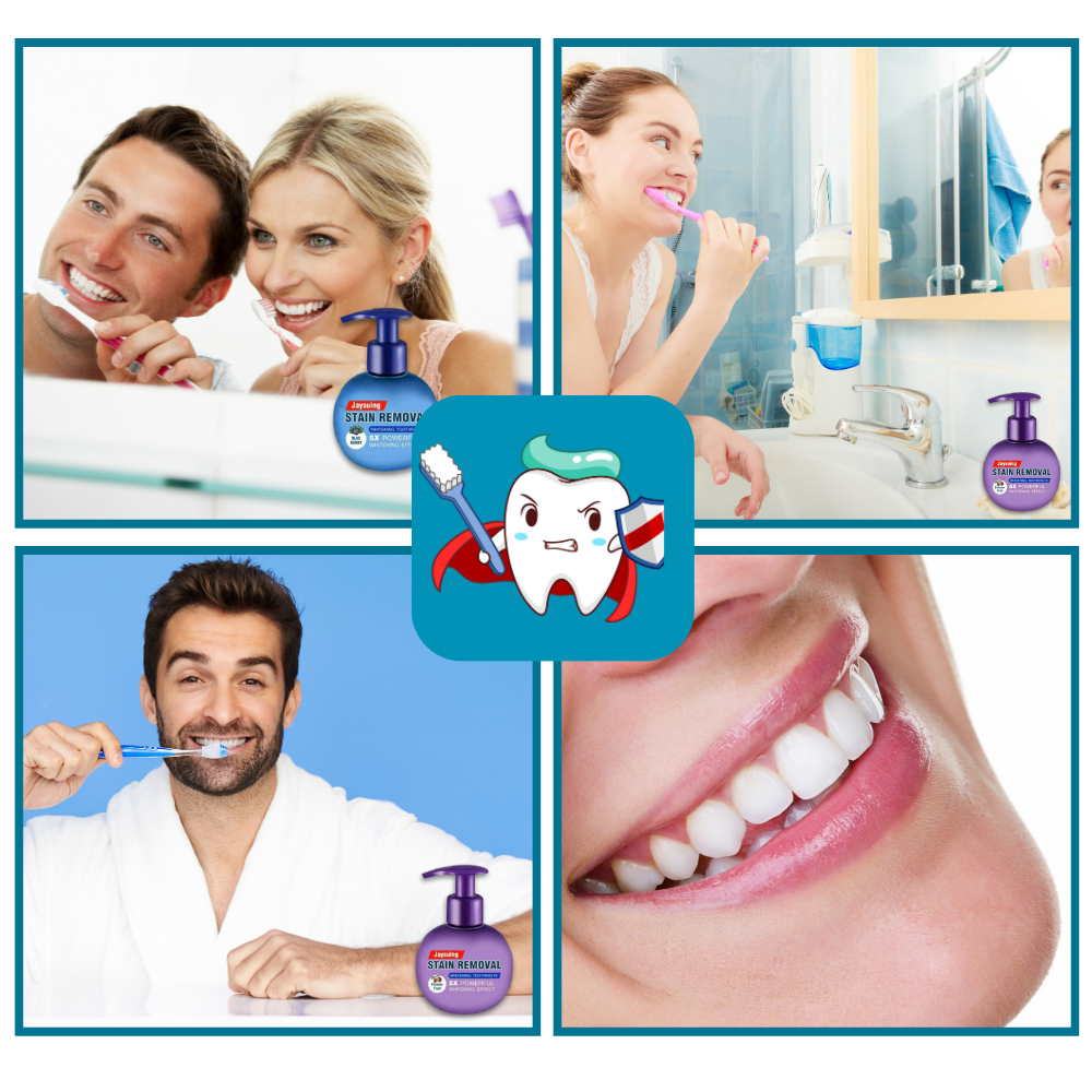 Dentifrice blanqueur de dents Kdqueery avec extraits de fruit de la passion, élimine rapidement les taches et rafraîchit l’haleine.