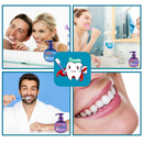 Dentifrice blanqueur de dents Kdqueery avec extraits de fruit de la passion, élimine rapidement les taches et rafraîchit l’haleine.