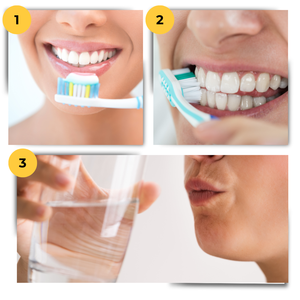 Dentifrice blanchisseur de dents Kdqueery aux fruits de la passion, élimination rapide des taches, soin buccal pour un sourire éclatant