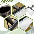 Pá de jardinagem Kehuo para limpeza do jardim, ferramenta eficiente para remoção de detritos e manutenção do jardim.