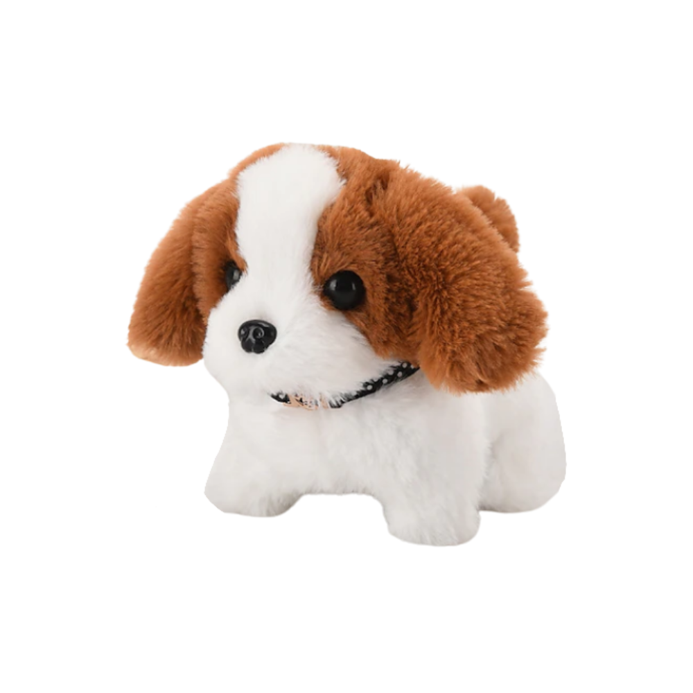 Poupée de chiot Labrador beige Kenmeko, jouet interactif câlin, figurine de coffret pour enfants.