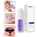 Dentifrício violet éclaircissant Kesler para cuidados bucais, com embalagem visível e design do produto.