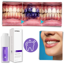 Dentifício violet éclaircissant Kesler para cuidados bucais, creme dental com efeito clareador e proteção para os dentes.