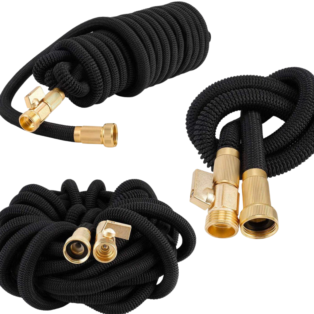 Tubo de irrigação extensível Kettoya para jardinagem, flexível e durável, ideal para irrigação eficiente no jardim.