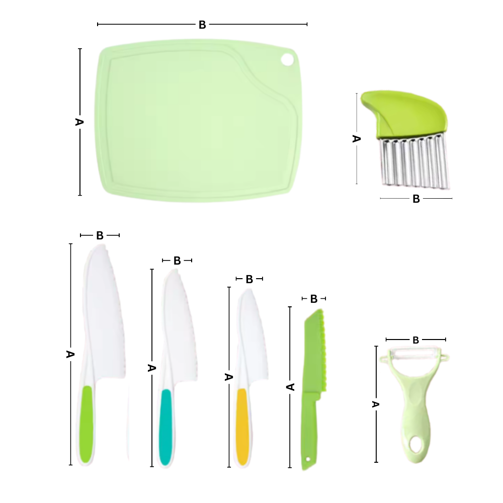 Conjunto de utensílios de cozinha para crianças da marca Fnyko, brinquedos de imitação para diversão educativa na cozinha.