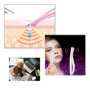 Masseur elétrico multifuncional Kikio para rosto, com design branco para massagem e relaxamento facial.