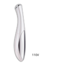 Masseur elétrico multifuncional para o rosto da Kikio, branco, usado para massagem facial e relaxamento.