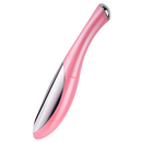 Masseur elétrico multifuncional Kikio para rosto, dispositivo de massagem e relaxamento com design branco.