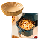 Pack de 50 revêtements en papier jetables pour friteuse, compatible avec matériel de cuisson et pâtisserie Kingbest.