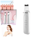 Spatula exfoliante ultrassônica para o rosto da marca Kinsei Beauty, usada na limpeza e renovação da pele facial.