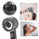 Pommeau de douche haute pression 4 en 1 kit de pièces et matériel de plomberie, affiché avec différents componentes.