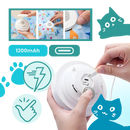 Brinquedo de tapete com penas para gatinhos em fase de dentição, acessório ecológico da Favson para diversão e alívio dental.