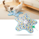 Brinquedo de tapete interativo com penas para gatinhos em fase de dentição, acessório para gatos da marca Favson.