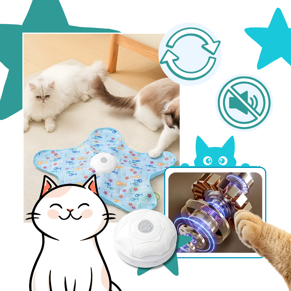 Brinquedo de tecido com penas para gatos filhotes em fase de dentição, acessório interativo da marca Favson para diversão tranquila