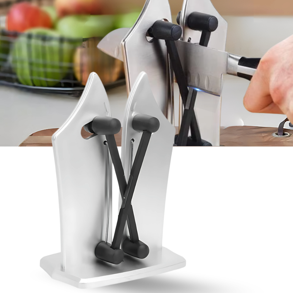 Afiador de facas 5 Star Super Deals, eletrodoméstico de cozinha para afiar e manter a lâmina de facas afiadas.