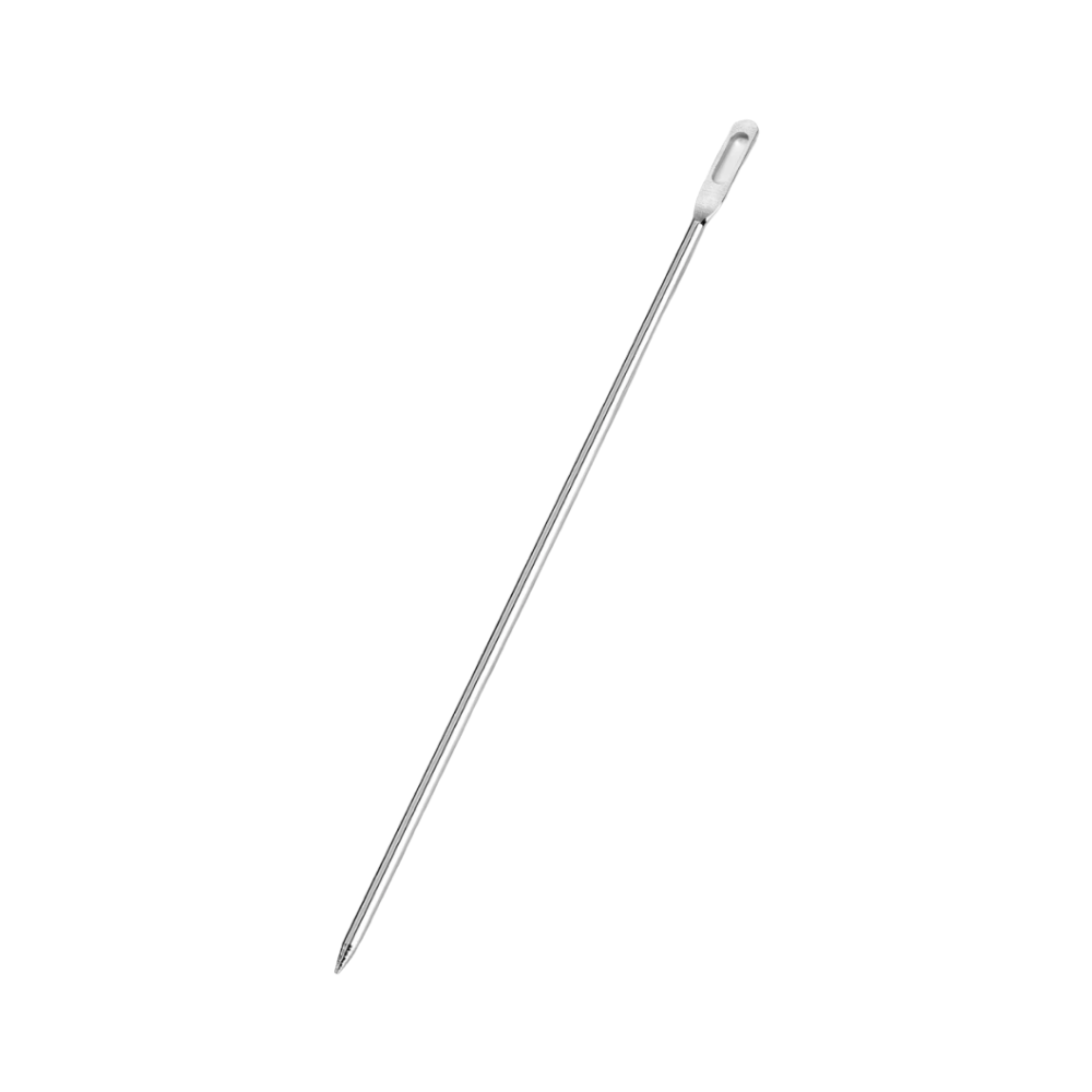 Enfileur fácil de cordão de aperto para cinturas, ferramenta de artesanato da marca Knitting Needles, ideal para projetos criativos.