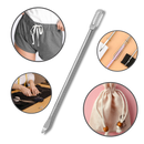 Enfileur fácil de cordão de aperto de cinto, ferramenta para artesanato criativo, marca Knitting Needles, com design prático.