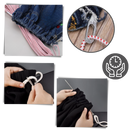 Enfileur fácil de cordão de ajuste para cintos, ferramenta de artesanato da marca Knitting Needles, para projetos de lazer criativos.