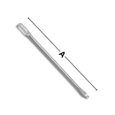 Enfileur fácil de cordão de aperto para cintos, ferramenta de artesanato da marca Knitting Needles para trabalhos criativos.